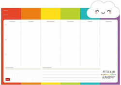 Legami Milano Εβδομαδιαίο Planner Smart Week Rainbow