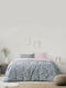 Kocoon Duvet Cover Set Single with Pillowcase 165x245 Romance Mint