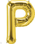 Balloon Foil Jumbo Letter Gold 86cm