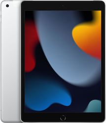 Apple iPad 2021 10.2" cu WiFi & 4G (3GB/64GB) Argint