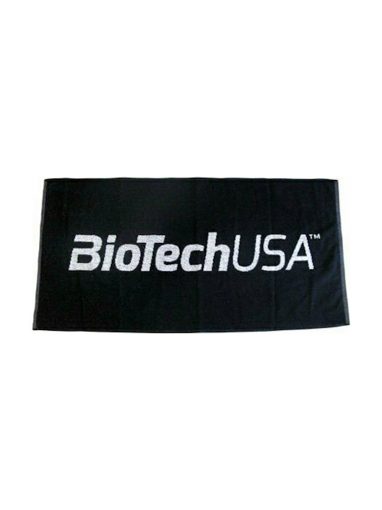 Biotech USA Πετσέτα Γυμναστηρίου Μαύρη 100x50cm