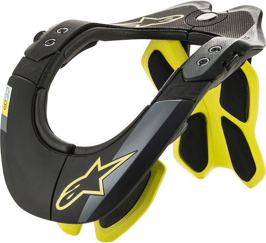 Alpinestars Bns Tech 2 Προστατευτικό Κολάρο Αυχένα Motocross Κίτρινο Χρώμα