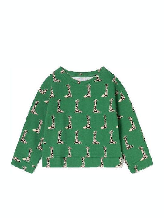 COMPANIA FANTASTICA - Unisex dropped shoulder sweatshirt KO21HIL25 Green