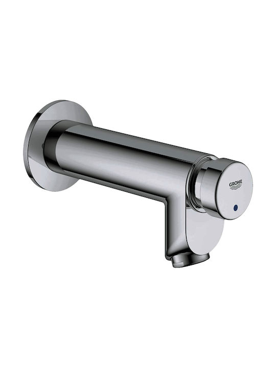 Grohe Euroeco Built-In Tap for Bathroom Sink Silver