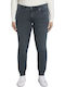 Damenjeans in Schlanker Passform Used Dark Stone Blue