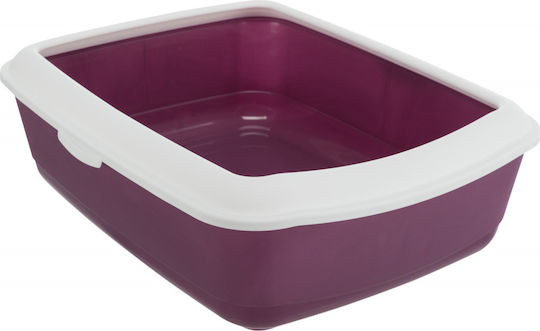 Trixie Classic Katzenbecken Burgundisch L47 x B37 x H15cm