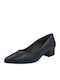 Ragazza Pumps mit Chunky flachem Absatz Blau