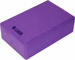 Liga Sport YB-1P Yoga Block Purple 23x14x7.5cm