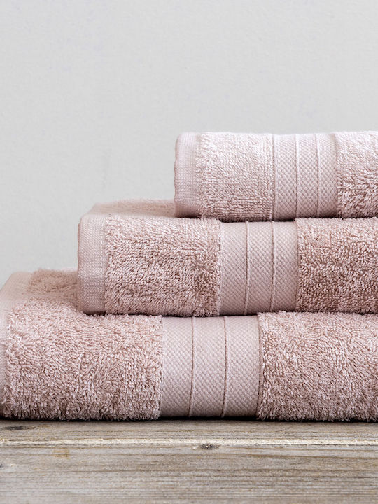 Kocoon Bath Towel Moss 70x140cm Dusty Pink Weight 500gr/m²