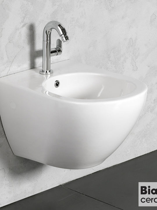 Bianco Ceramica Remo 50 Rimless Μπιντέ Κρεμαστό 36.5x51cm