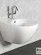 Bianco Ceramica Remo 50 Rimless Μπιντέ Κρεμαστό 36.5x51cm