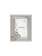 Slevori Slevori Kinder Bilderrahmen Silber Rosa 9x13cm