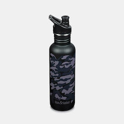 Klean Kanteen Classic Stainless Steel Water Bottle 800ml Black Klean Kanteen Classic Stainless Steel Water Bottle 800ml Black