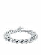 Luca Barra Chain Hand made of Steel Wide Thickness 13mm and Length 19cm