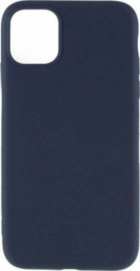 Senso Liquid Umschlag Rückseite Silikon Blau (iPhone 13 Mini)