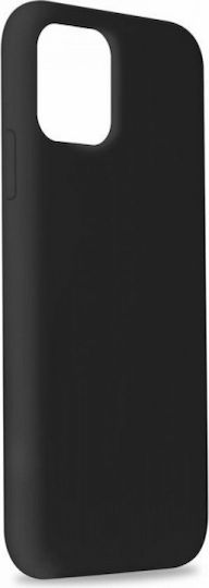 Senso Soft Touch Back Cover Σιλικόνης Μαύρο (iPhone 13 Pro Max)