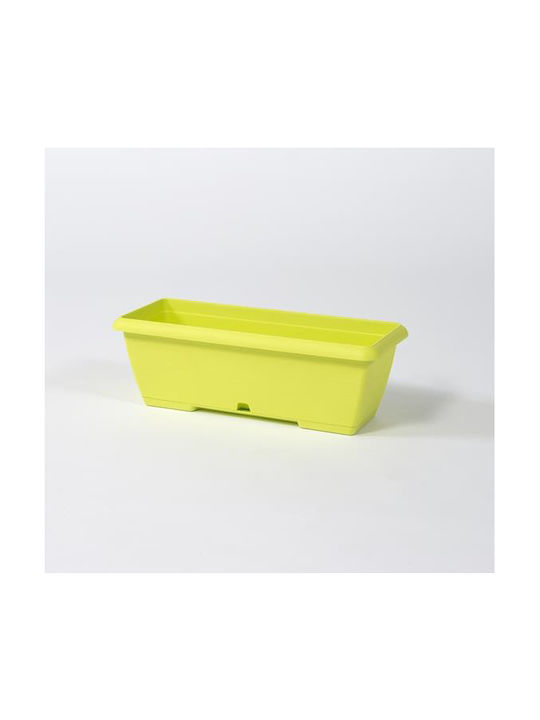 Plastecnic Terrae Blumenkasten Kunststoff Grün ...
