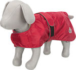 Trixie Orleans Red Waterproof Dog Coat with 55cm Back Length