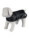 Trixie Orleans Black Fleece / Waterproof Dog Coat with 30cm Back Length