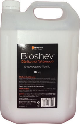 Bioshev Professional Oxycreme Developer Οξυζενέ Μαλλιών 10Vol 4000ml