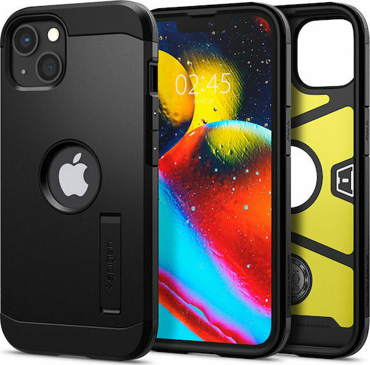 Spigen Tough Armor Back Cover Πλαστικό / Σιλικόνης 2mm Μαύρο (iPhone 13 mini)