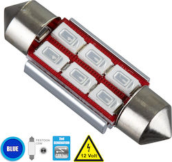 GloboStar Λάμπα Αυτοκινήτου C5W Canbus LED 6000...