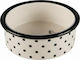 Trixie Zentangle Ceramic Cat Bowl White Food & Water 300ml 12cm 25120