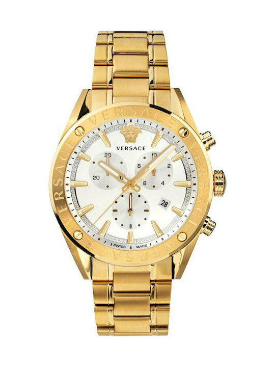 Versace Pallazo Empire Ρολόι Μπαταρίας με Μεταλλικό Μπρασελέ Versace Pallazo Empire Ρολόι Μπαταρίας με Μεταλλικό Μπρασελέ
