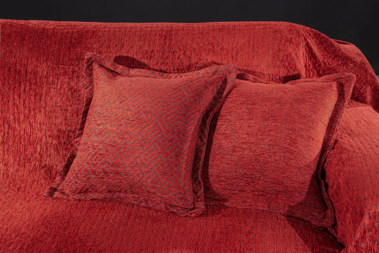 Guy Laroche Dekorativer Kissenbezug Pouat Bordeaux 50x50cm.