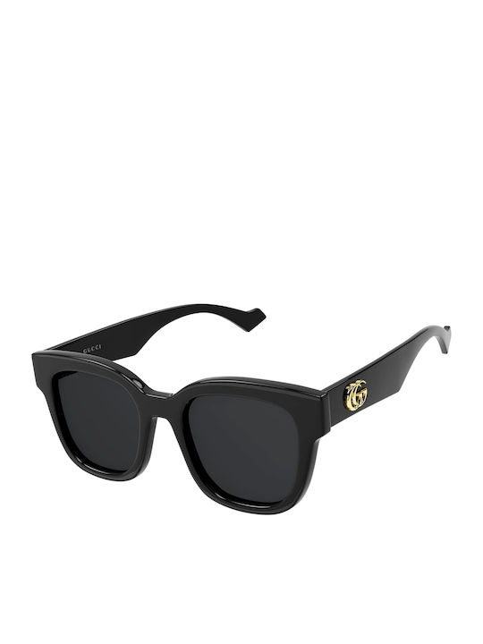 Gucci Damen Sonnenbrille mit Schwarz Kunststoff Gestell und Schwarz Linse GG0998S 001