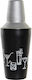 DKD Home Decor Shaker από Ανοξείδωτο Ατσάλι Μαύρο/ Ασημί S3016300
