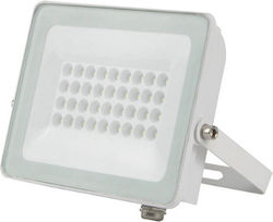 Lucas Waterproof LED Floodlight 30W Cold White IP65