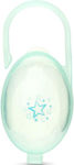 Kiokids Case Pacifier Star made of Plastic Light Blue