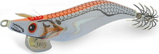 DTD White Killer Egi Squid Jigs Fluorescent 7.8cm/9.2gr Orange