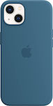 Apple Silicone Case with MagSafe Blue Jay (iPhone 13)