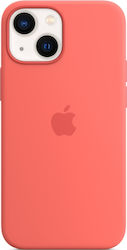 Apple Silicone Case with MagSafe Silicone Back Cover Pink Pomelo (iPhone 13 mini)