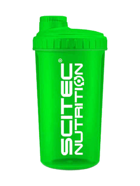 Scitec Nutrition Plastic Protein Shaker 700ml Green