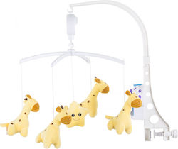 Chipolino Mobile for Cot Rotating Mobile Sweet Giraffes MILS02106SG