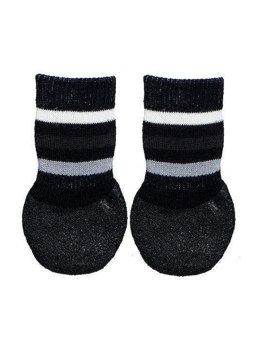 Trixie Socks Dog Socks for Dogs XL Black in Bla...