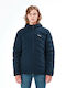 Winter Jacket Puffer Navy Blue