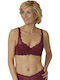 Amourette 300 Bra with Light Padding Underwire Burgundy