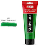 +Efo Acrylic Acrylic Paint Set in Green color 126 Green Permanent 120ml 1pcs 389126