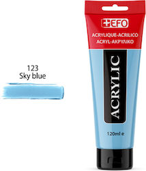 +Efo Acrylic Acrylic Paint Set in Hellblau colo...