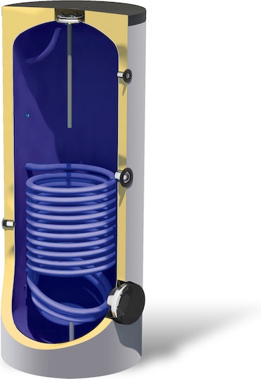 Nobel Cazane Stație de cazane Sticlă 400lt cu un singur alternator pentru pompe de căldură Energie dublă