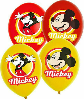 Set 6 Ballons Latex Mehrfarbig Mickey 28cm