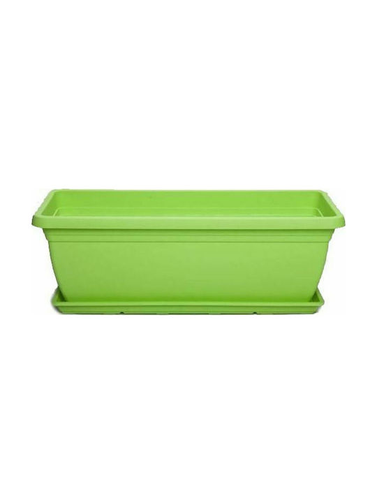 Micplast Mojito 60 Blumenkasten 60x17cm in Grün Farbe 018.076006