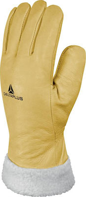 Delta Plus Safety Glofe Leather Cold-Resistant 1.4mm Yellow