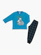 Minerva Kids' Pajamas Winter Turquoise Baby Best Rider