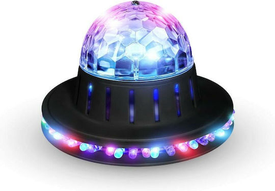 LED Детска Лампа Проектор UFO Festi Night с Проекция на Дизайни Черен