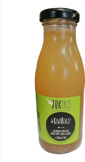 Jukeros KiwiBlast Limonadă cu carbonatare, fără zahăr în Sticlă 260ml
